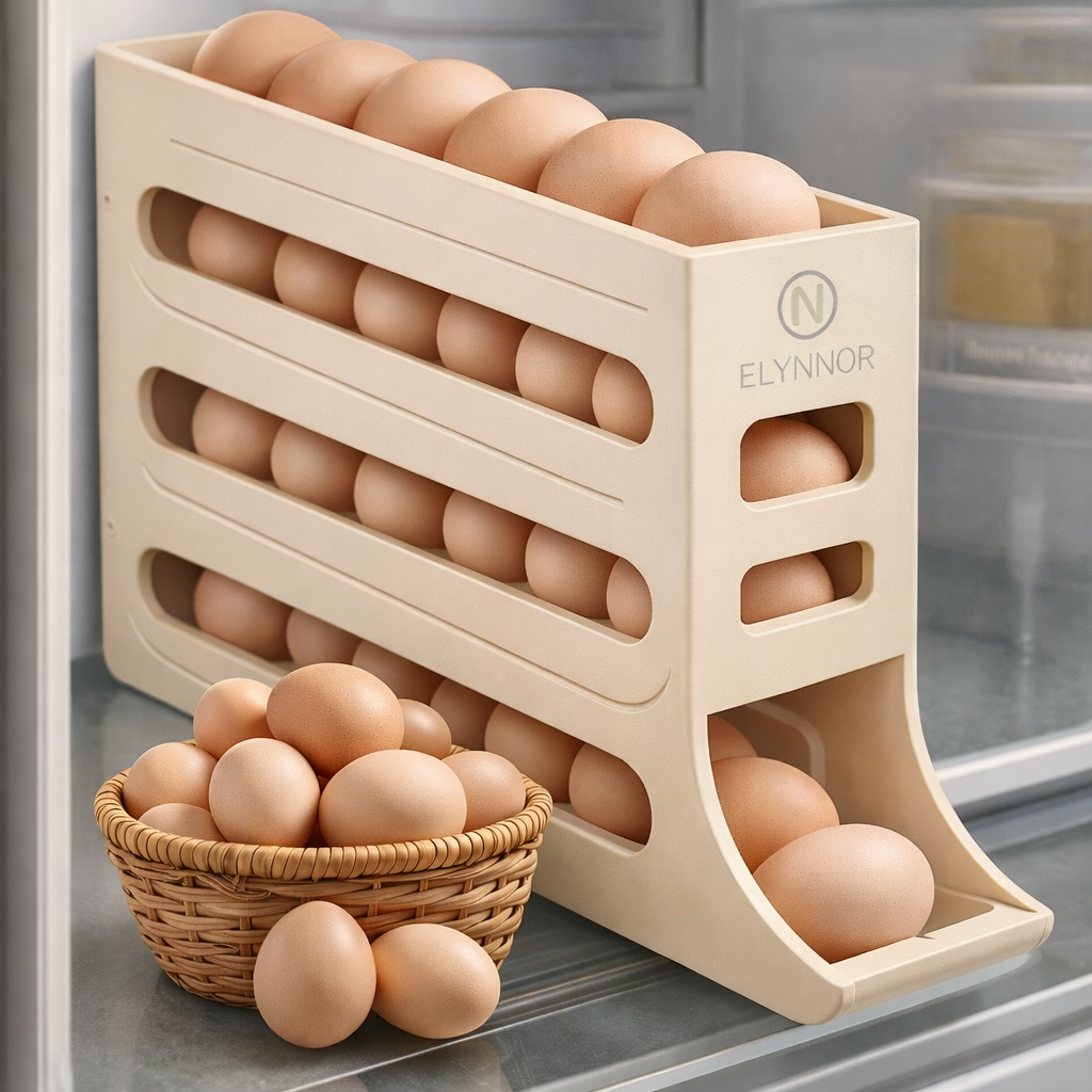 🥚 Distributeur d'Œufs Rotatif Elynnor