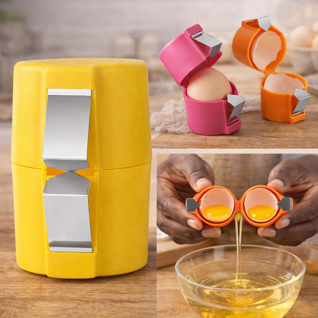 Séparateur d'Œufs Innovant 2-en-1